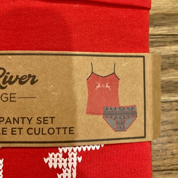 NEW Wind River Heritage Winter-Themed Camisole & Panty Set | S - Picture 2 of 3